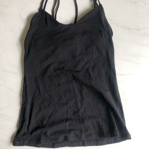 Lululemon black work out top